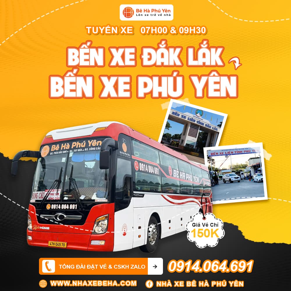 Thông tin chuyến xe Nhà xe Bê Hà đang khai thác